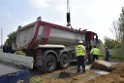 Schwerer VU LKW Zug Bergheim Kenten Koelnerstr P486